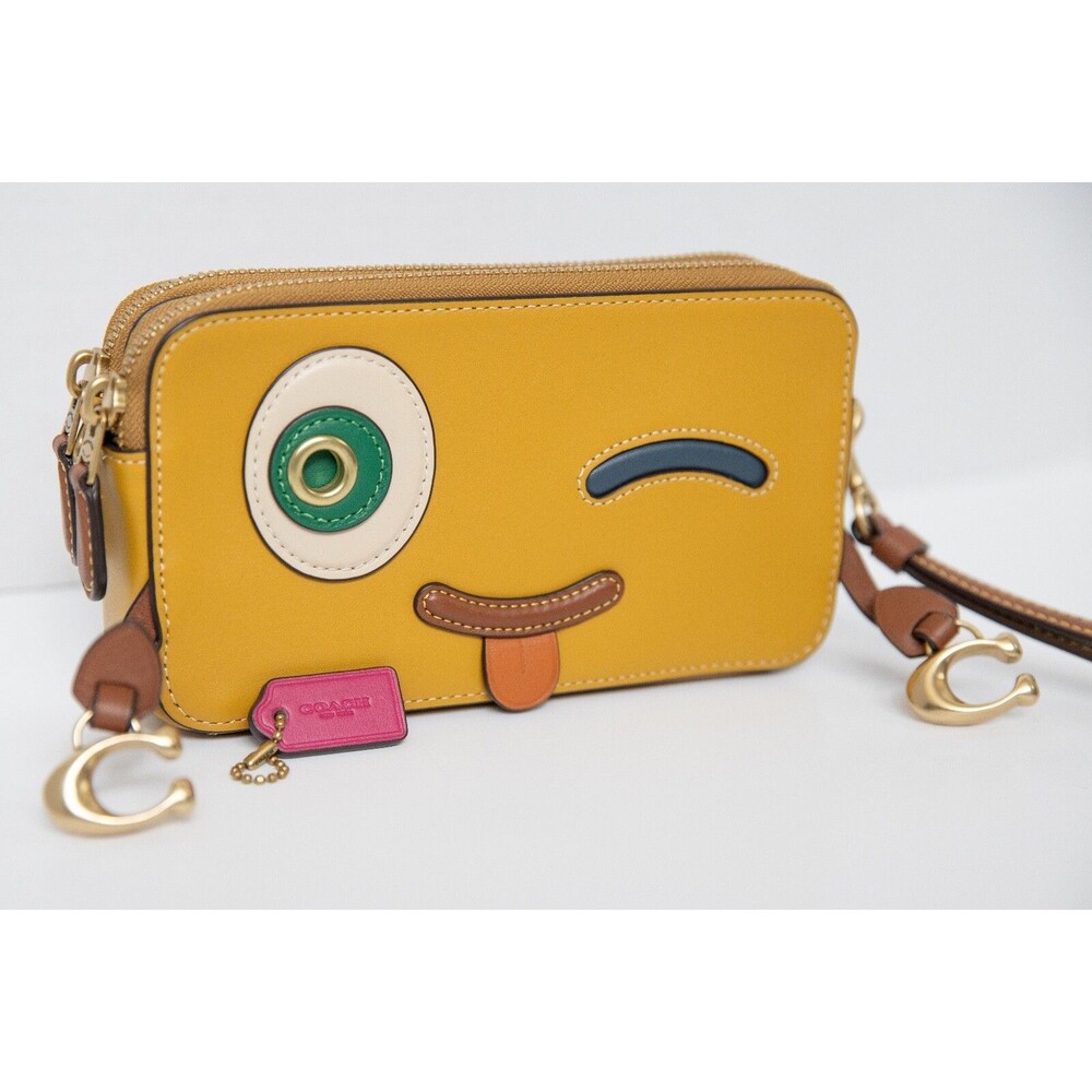 ❌SOLD Coach Coachies Winkie Kira Crossbody Bag Limited CC505 B4LQT Mint RARE - Picture 5 of 16